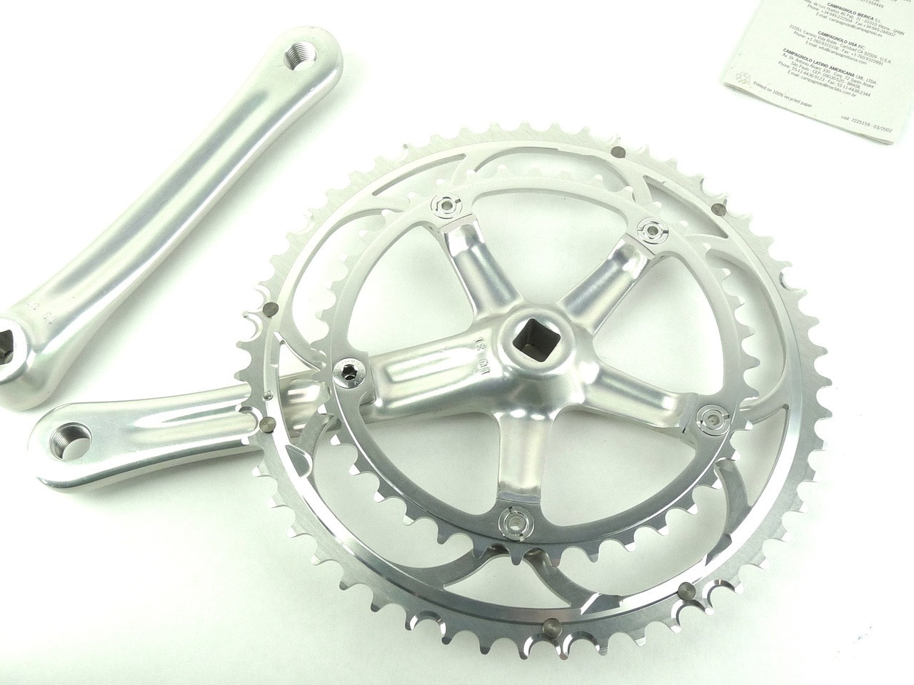  Campagnolo 10 Speed Record Crankset 