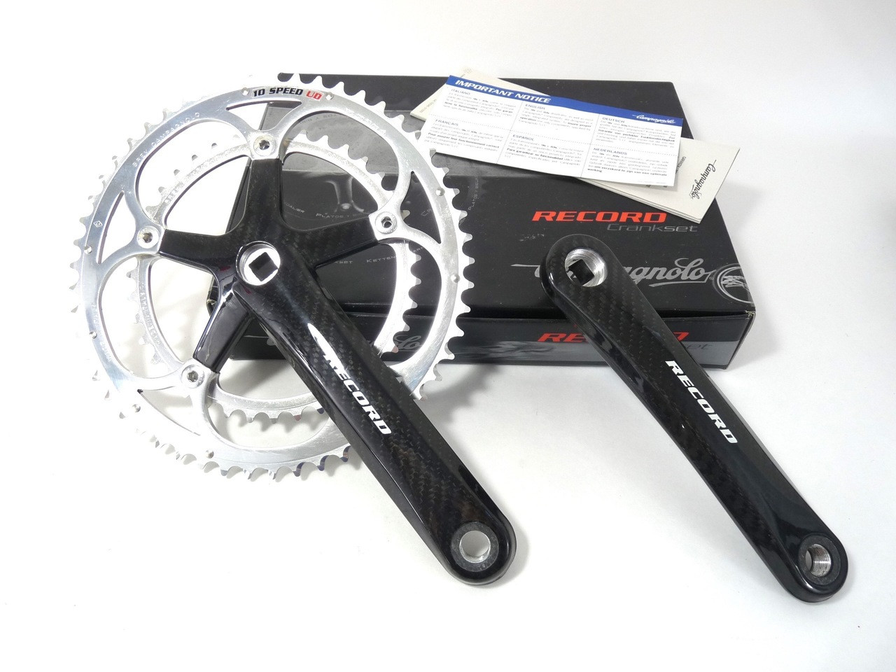 Campagnolo Record Carbon Crankset 2002