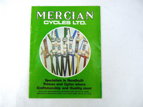 Mercian Bicycle catalog