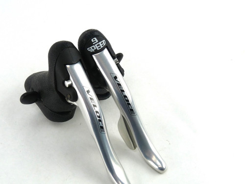 Campagnolo Veloce Ergopower shifter Set 9 Speed Lever Alloy NOS 