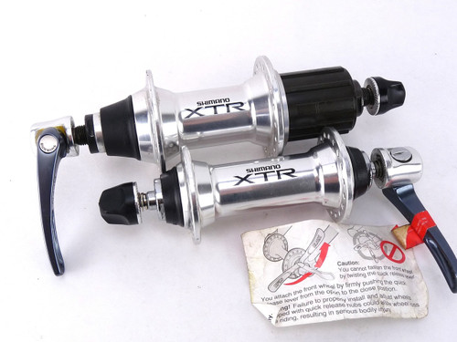 Shimano XTR M910 Hub set 36H 135mm 8 speed NOS - Vintage NOS