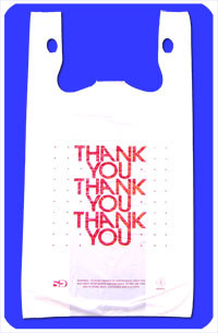 1/6 Barrel "THANK YOU" bag - T-shirt style