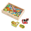 Wooden Animal Magnets (20 pc)