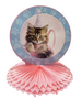 Pet Party Cat and Dog Large Honeycomb Centerpiece