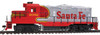 EMD GP9M - Standard DC -- Santa Fe #2092 (Warbonnet; red, silver) EMD GP9M - Standard DC -- Santa Fe #2092 (Warbonnet; red, silver)