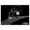 Chalkboard Train Placemat