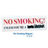 No Smoking Train Magnet