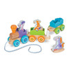 First Play Wooden Rocking Farm Animals Pull Train First Play Wooden Rocking Farm Animals Pull Train