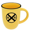Railroad Crossing Sign Mug 16oz