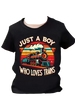 Just A Boy Who Loves Trains Shirt  3T-4T