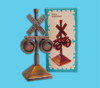 Railroad Crossing Signal Pencil Sharpener