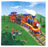 Little Chug Train Beverage Napkins (16 ct) Little Chug Train Beverage Napkins (16 ct)