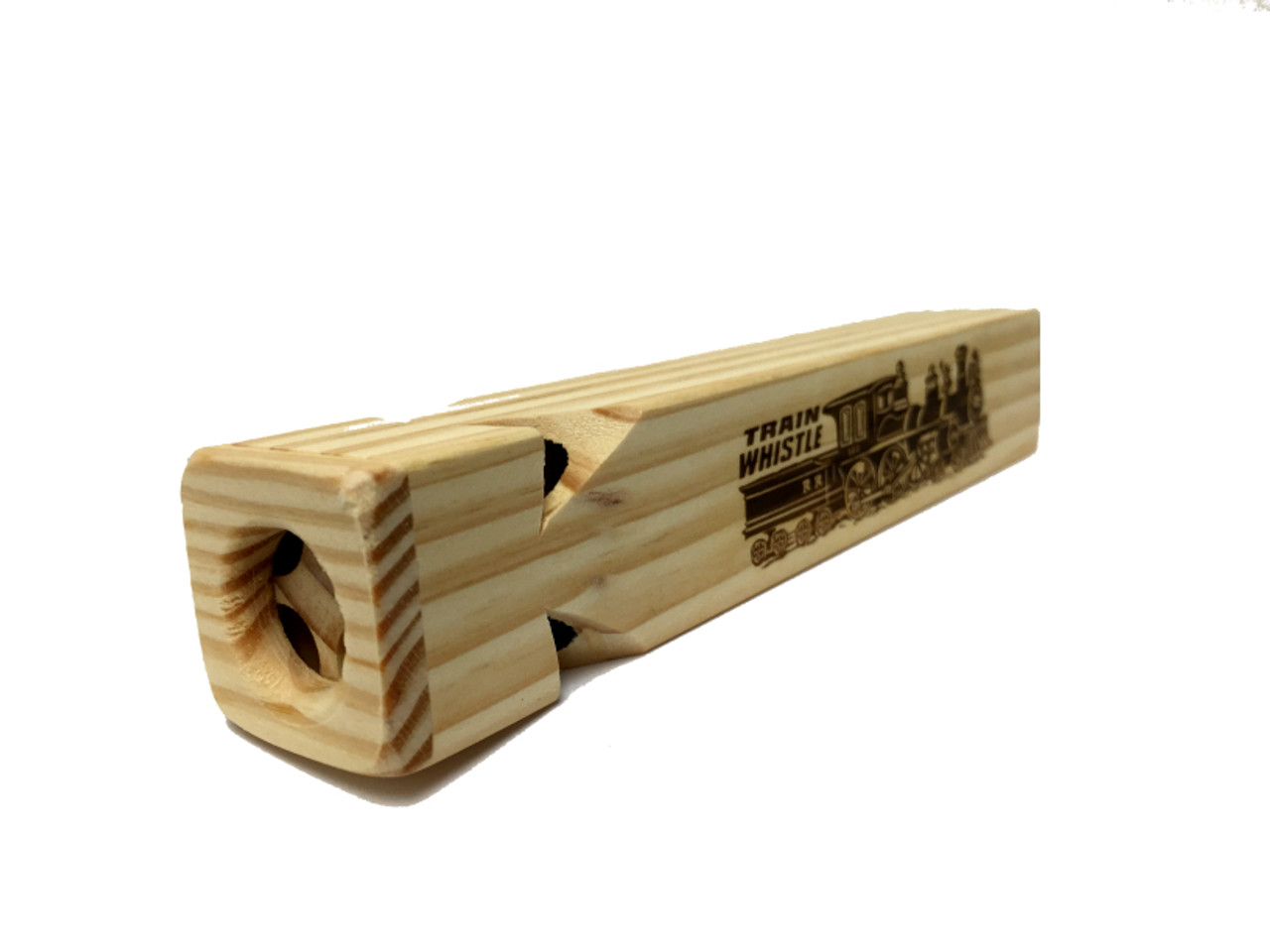 wooden train horn