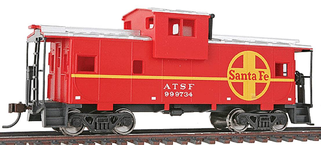 Walthers Trainline HO Scale Santa Fe Caboose - Main Image