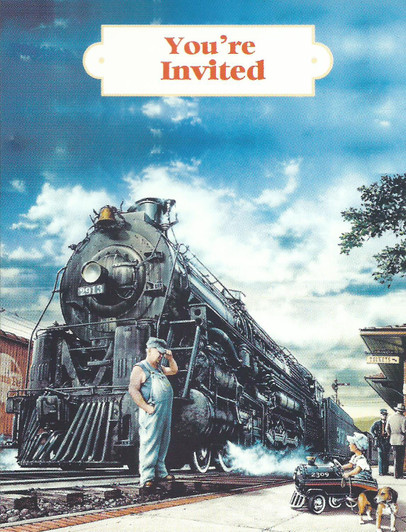 Whistle Stop Invitation Whistle Stop Invitation