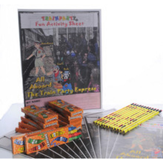 Trainparty Activity Kit (12ct) Trainparty Activity Kit (12ct)