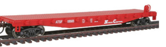 Walthers Trainline HO Scale Santa Fe Flat Car Walthers Trainline HO Scale Santa Fe Flat Car