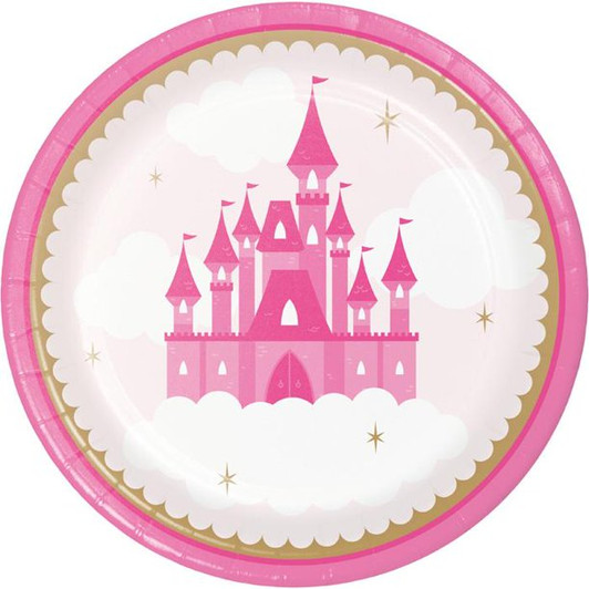 Little Princess Dessert Plate 8ct