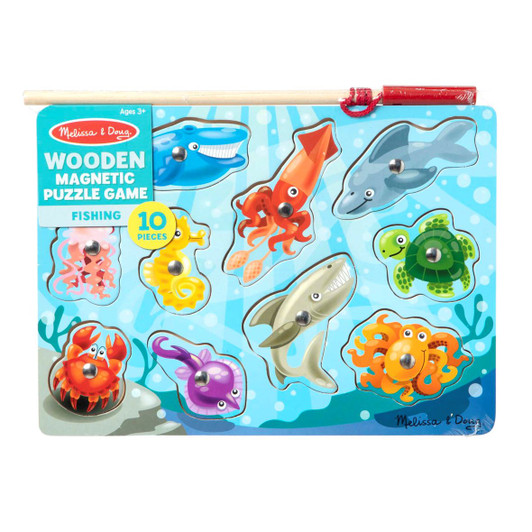 Fishing Magnetic Puzzle Game (10 pc) Fishing Magnetic Puzzle Game (10 pc)