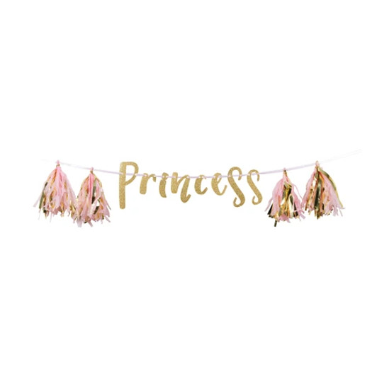 Princess Glitter Banner 