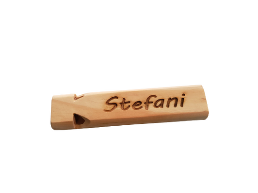 Personalized 2 Tone Wooden Train Whistle Personalized 2 Tone Wooden Train Whistle
