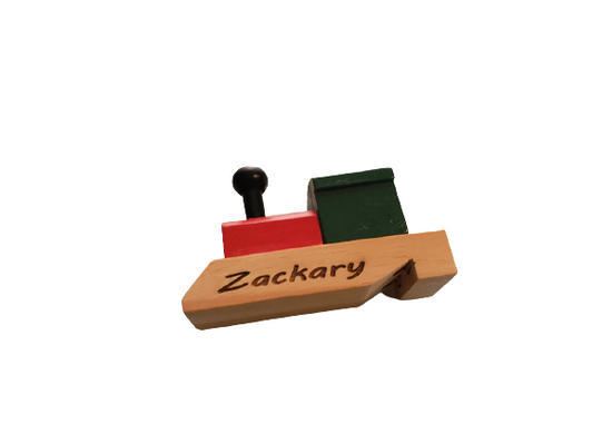 Personalized Locomotive Wooden Train Whistle Personalized Locomotive Wooden Train Whistle