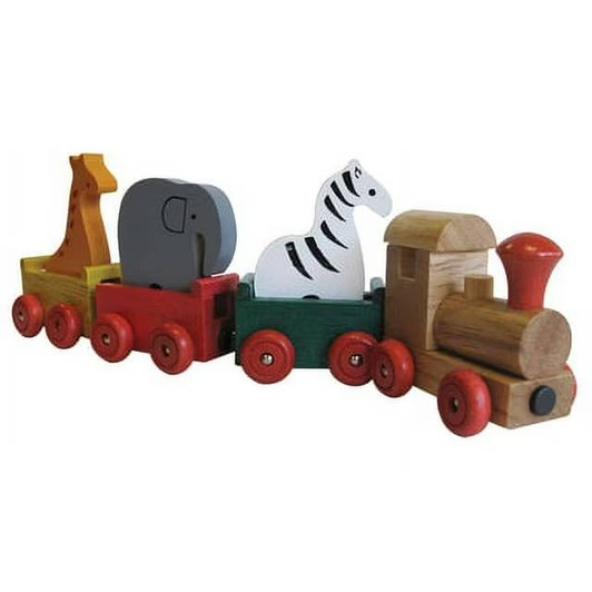 Wooden Magnetic Zoo Animal Train Set Wooden Magnetic Zoo Animal Train Set