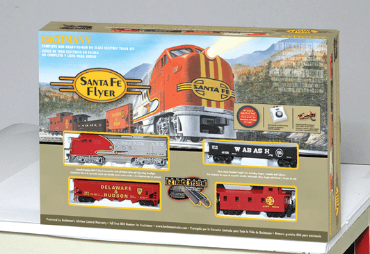 Santa Fe Flyer Train Set -- Santa Fe Santa Fe Flyer Train Set -- Santa Fe