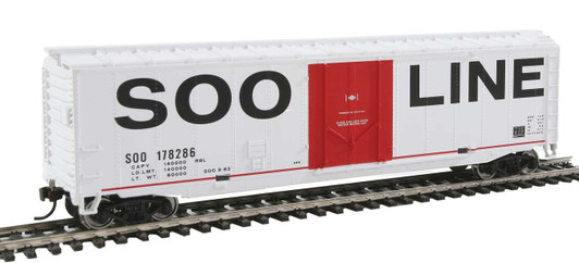 50' Plug-Door Boxcar - Ready to Run -- Soo Line 50' Plug-Door Boxcar - Ready to Run -- Soo Line
