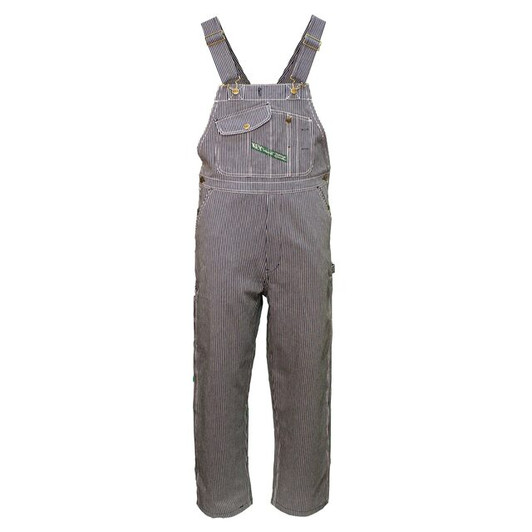 Key Hickory Stripe Denim Bib Overall 36x30