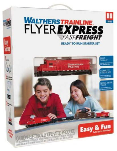 Flyer Express Fast-Freight Train Set -- Canadian Pacific Flyer Express Fast-Freight Train Set -- Canadian Pacific