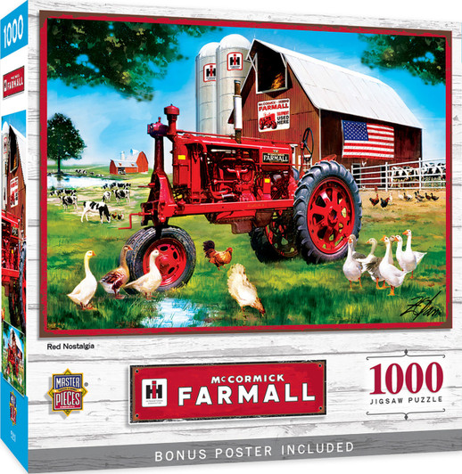 Farmall - Red Nostalgia 1000 Piece Puzzle