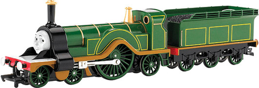 Thomas & Friends(TM) -- Emily the Engine with Tender (green, yellow, black, red) Thomas & Friends(TM) -- Emily the Engine with Tender (green, yellow, black, red)