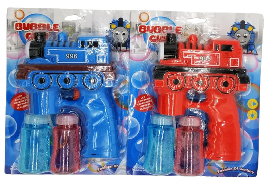 Train Bubble Gun 1pc Train Bubble Gun 1pc