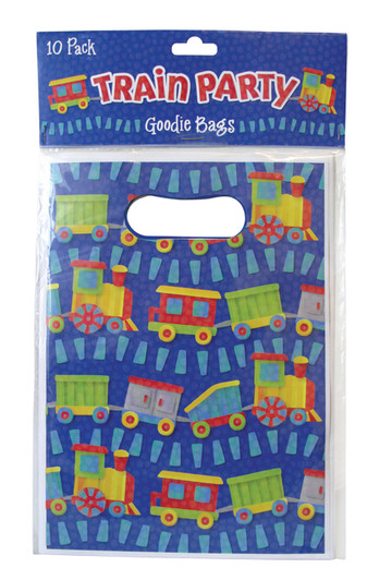 Train Party Gift Favor Bags (10 pcs)