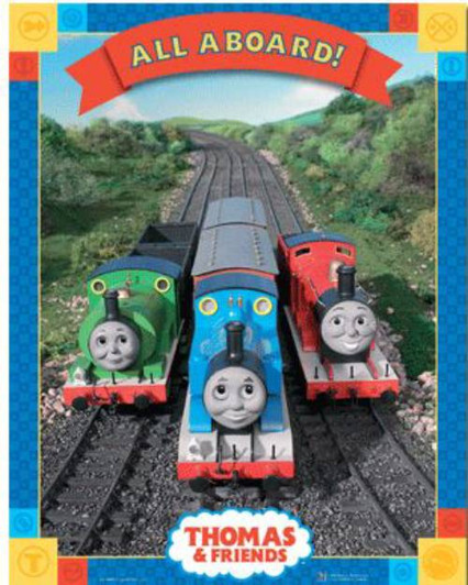 Thomas & Friends Train All Aboard Mini Poster Thomas & Friends Train All Aboard Mini Poster