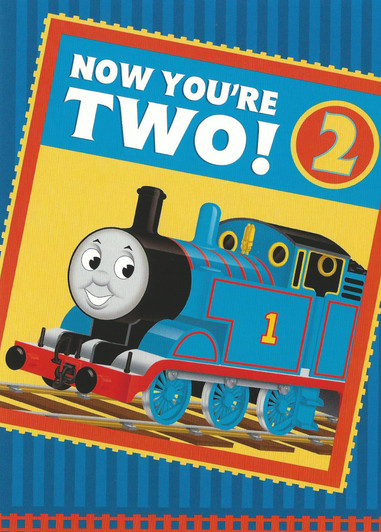 Thomas Now You're Two! Greeting Card