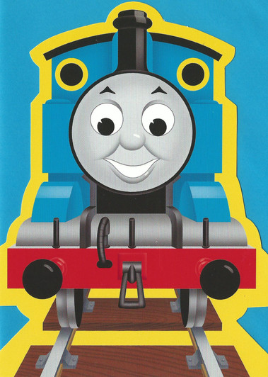 Thomas Die-Cut Wishes Card Thomas Die-Cut Wishes Card