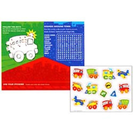 Around Town Party Activity Kit Around Town Party Activity Kit