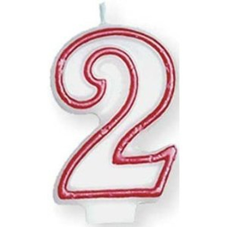 candle✣candle 　no2 Amazon.com: Vibrant Multicolor Number 