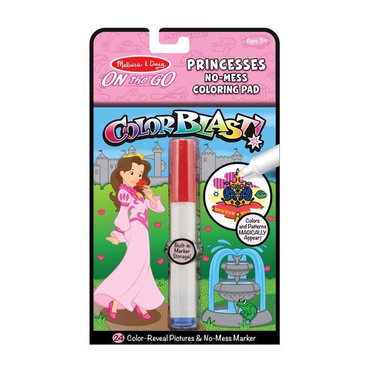 On the Go ColorBlast No-Mess Coloring Pad - Princess