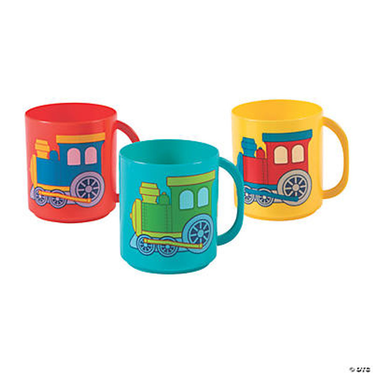 Train Plastic Mug 1ct