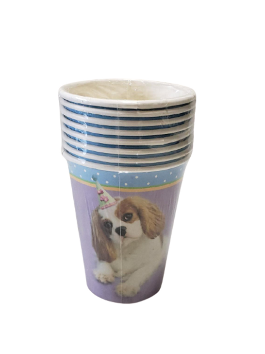 Pet Party Dog 9oz Cups (8ct)