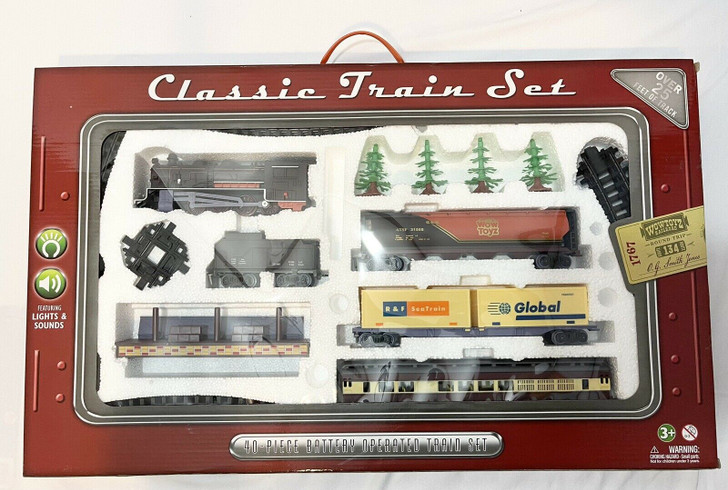 Deluxe Classic Steam Train 40-pc