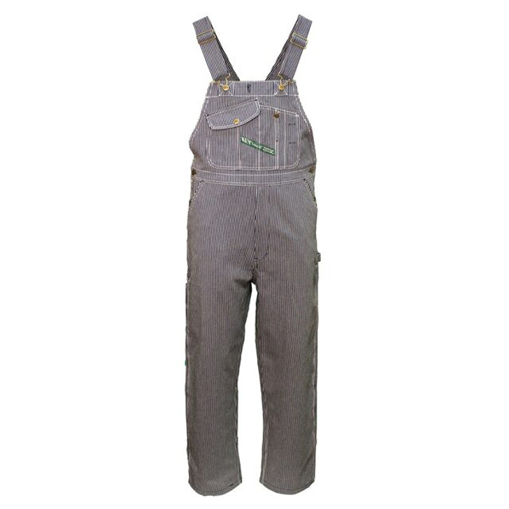 Key Hickory Stripe Denim Bib Overall 38x32