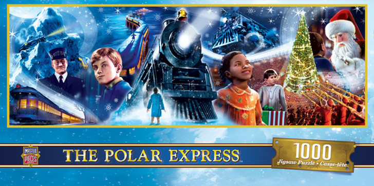 The Polar Express-1000 Pc Panoramic Puzzle