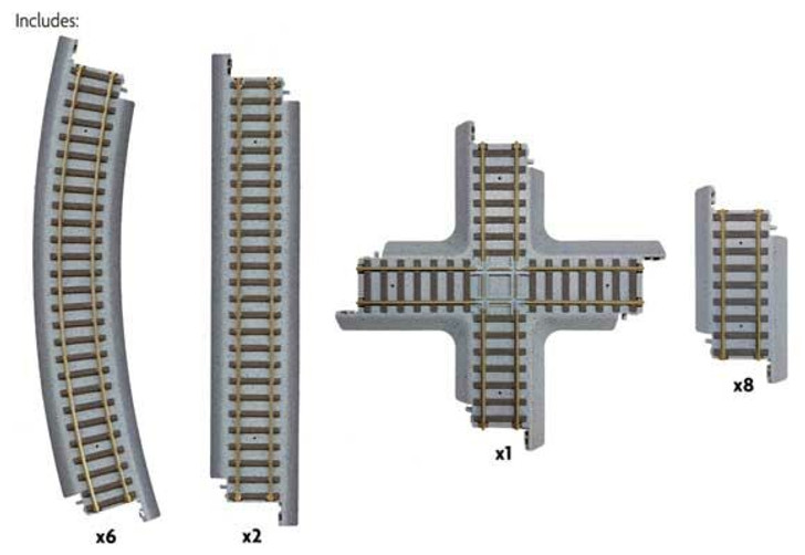 Power-Loc Track(TM) -- Figure-8 Set