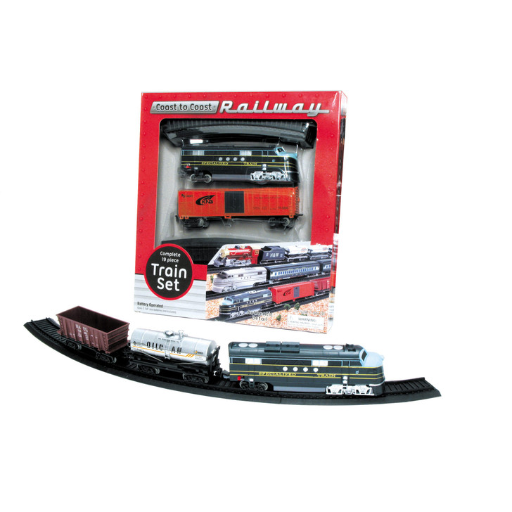 Coast to Coast Railway Train Set