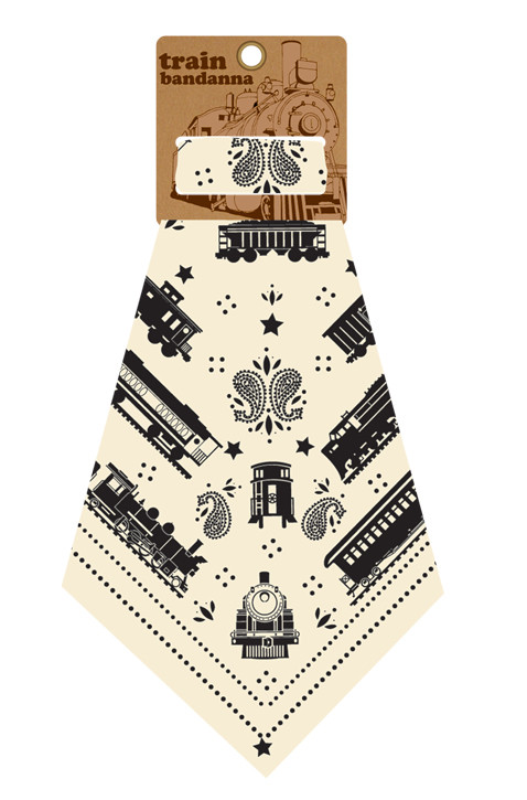 Train Silhouettes Bandana