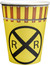 Railroad Crossing Train Party 12-oz Paper Cups (8 ct)